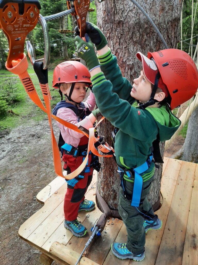 Kindergeburtstag Kletterwald Tegernsee