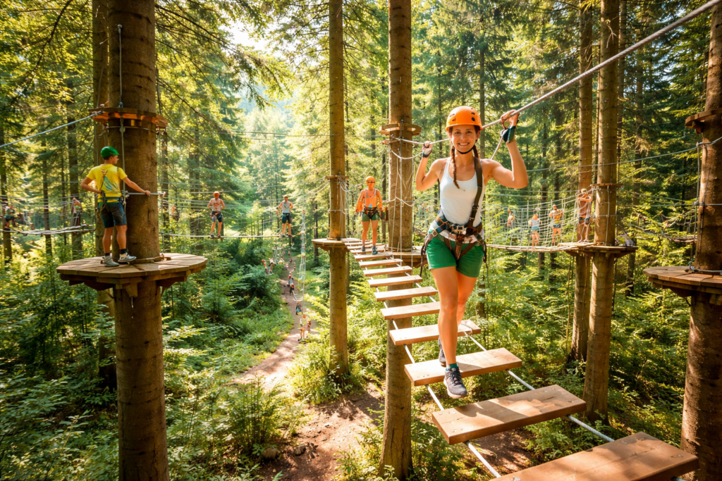 Kletterwald am Tegernsee